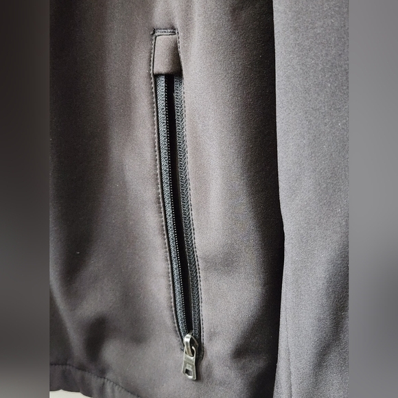 Tommy Hilfiger Men's Active Soft Shell Jacket, Size L, Black - Picture 7 of 16